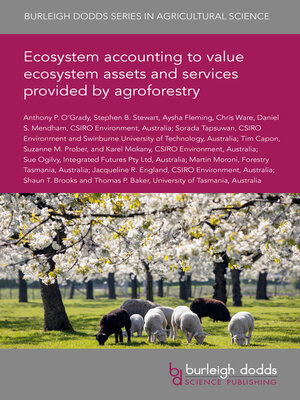 Ecosystem accounting to value ecosystem assets and services provided by agroforestry - ebook